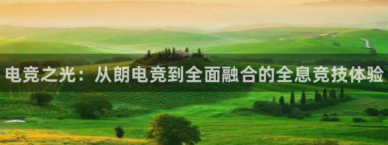 一竞技官网：电竞之光：从朗电竞到全面融合的全息竞技体验