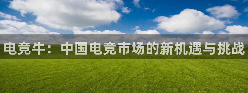 一竞技官网：电竞牛：中国电竞市场的新机遇与挑战