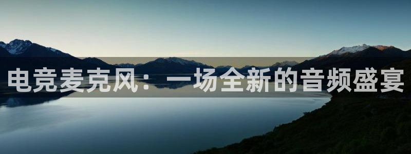一竞技官网：电竞麦克风：一场全新的音频盛宴