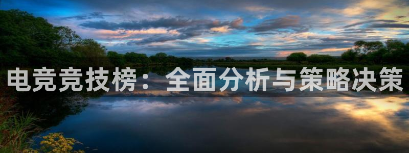 一竞技平台：电竞竞技榜：全面分析与策略决策